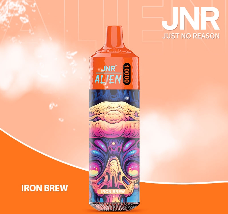 JNR ALIEN 10000 Puffs Vape - Eisengebräu: Präzision trifft deutsche Braukunst
